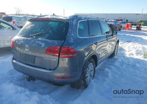 2012 Volkswagen Touareg Vr6 Sport z USA, uszkodzony, nr VIN WVGEF9BP3CD005804